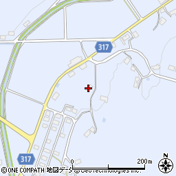 福島県伊達市保原町富沢（檀ノ入）周辺の地図