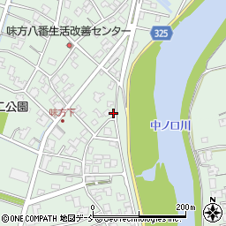 新潟県新潟市南区味方910-1周辺の地図