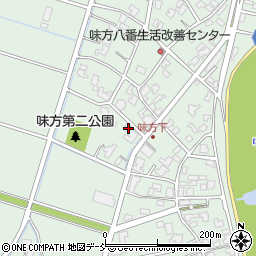 新潟県新潟市南区味方943-1周辺の地図