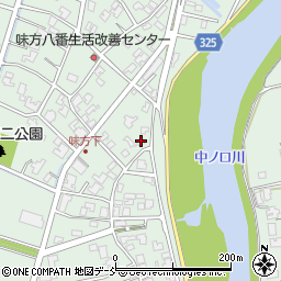 新潟県新潟市南区味方910-2周辺の地図