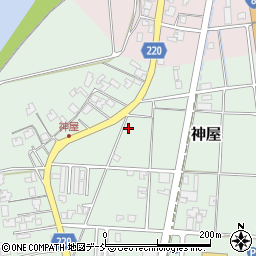 新潟県新潟市南区神屋320周辺の地図