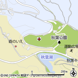 新潟市秋葉苑周辺の地図