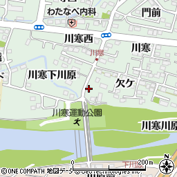 福島県福島市北沢又欠ケ31-2周辺の地図