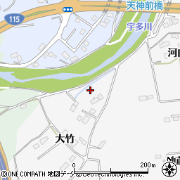 福島県相馬市今田大竹55-2周辺の地図