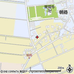 新潟県新潟市南区朝捲786周辺の地図