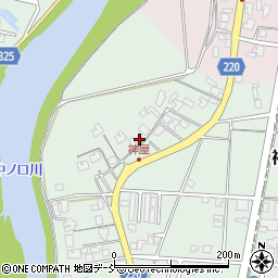 新潟県新潟市南区神屋513周辺の地図