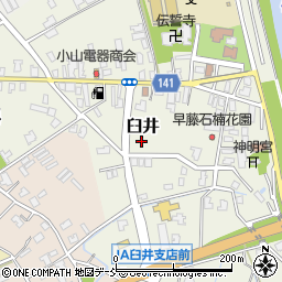 新潟県新潟市南区臼井周辺の地図