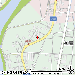 新潟県新潟市南区神屋557周辺の地図