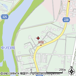 新潟県新潟市南区神屋508周辺の地図