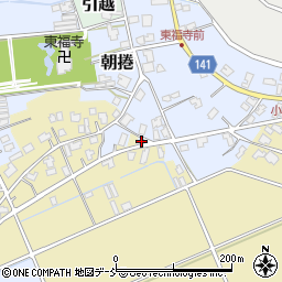 新潟県新潟市南区朝捲620-1周辺の地図