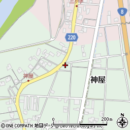 新潟県新潟市南区神屋312周辺の地図