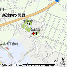 浦興野集落開発センター周辺の地図