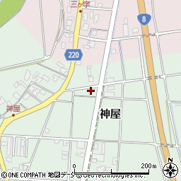 新潟県新潟市南区神屋668周辺の地図