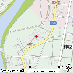 新潟県新潟市南区神屋518周辺の地図