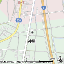 新潟県新潟市南区神屋659周辺の地図