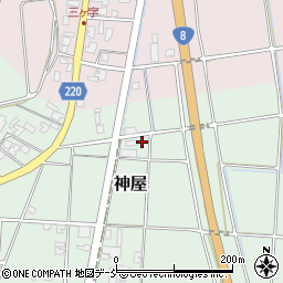 新潟県新潟市南区神屋656周辺の地図