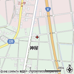 新潟県新潟市南区神屋656周辺の地図