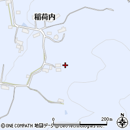 福島県伊達市保原町富沢稲荷内157周辺の地図