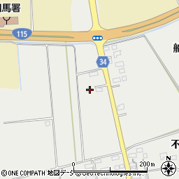 福島県相馬市成田舘腰286周辺の地図