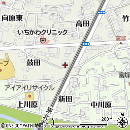 三協テック株式会社　東北カンパニー福島営業所周辺の地図