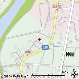 新潟県新潟市南区神屋524周辺の地図