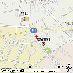 新潟県新潟市南区臼井2145周辺の地図