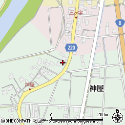 新潟県新潟市南区神屋527周辺の地図