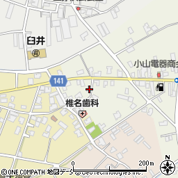 新潟県新潟市南区臼井1387周辺の地図