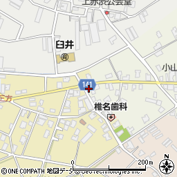 新潟県新潟市南区臼井2140-1周辺の地図