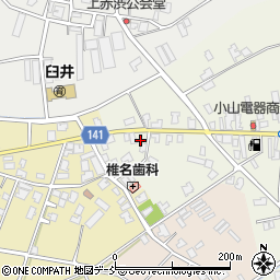 新潟県新潟市南区臼井1392-1周辺の地図