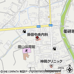 有限会社掛田木工所周辺の地図