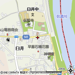 新潟県新潟市南区臼井1436周辺の地図
