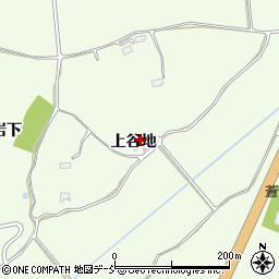 福島県相馬市馬場野上谷地周辺の地図