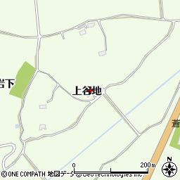 福島県相馬市馬場野（上谷地）周辺の地図