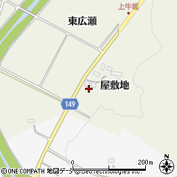 福島県伊達市霊山町中川屋敷地11-2周辺の地図