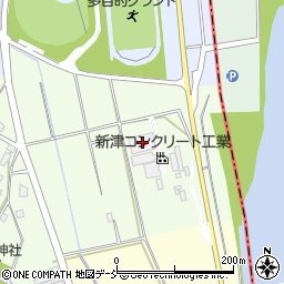 新津コンクリート工業周辺の地図