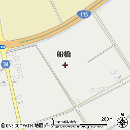 福島県相馬市成田船橋周辺の地図