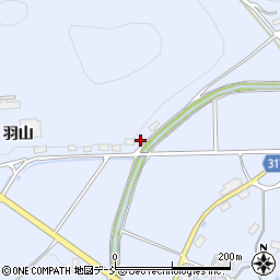 福島県伊達市保原町富沢折口周辺の地図