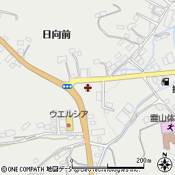 ファミリーマート霊山掛田店周辺の地図