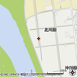 福島県福島市岡部北川原75周辺の地図