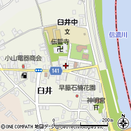 新潟県新潟市南区臼井1433周辺の地図