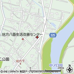 新潟県新潟市南区味方1117周辺の地図