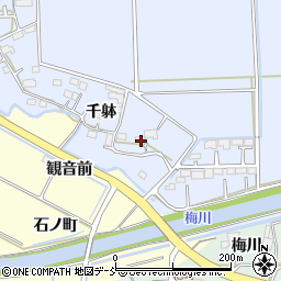 福島県相馬市新田千躰178周辺の地図