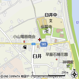 新潟県新潟市南区臼井4372-10周辺の地図