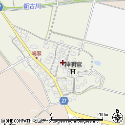 新潟県阿賀野市嶋瀬周辺の地図