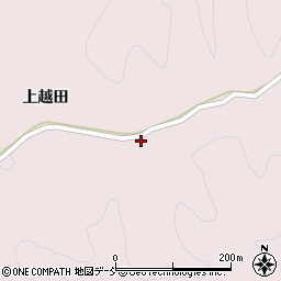 福島県伊達市霊山町石田上越田76周辺の地図