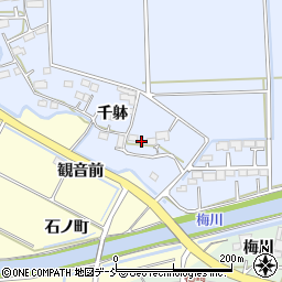 福島県相馬市新田千躰181周辺の地図