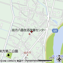 新潟県新潟市南区味方1111-2周辺の地図