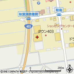 株式会社サンキ　新津店周辺の地図
