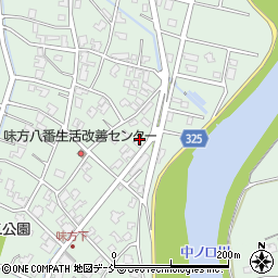 新潟県新潟市南区味方1117-2周辺の地図